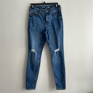 High-Waisted Rockstar Super-Skinny Jeans for Women